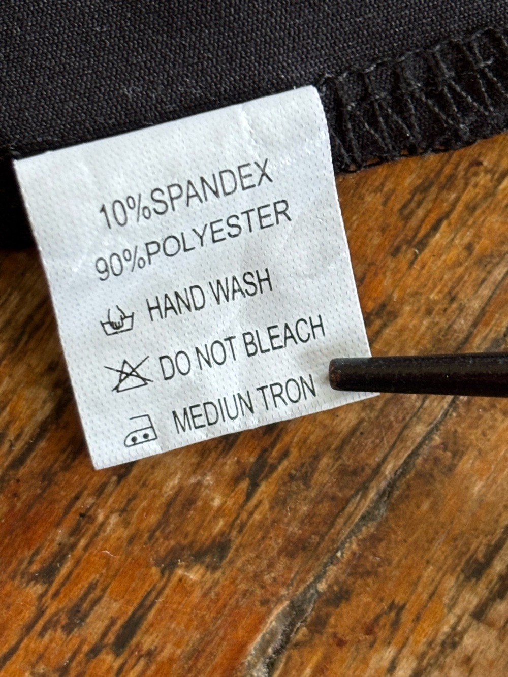Black Long-Sleeve Full-Length Unitard - Picture 7 of 9